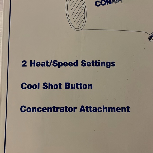 NIB Conair 1600 watt dryer 047w - Picture 5 of 6